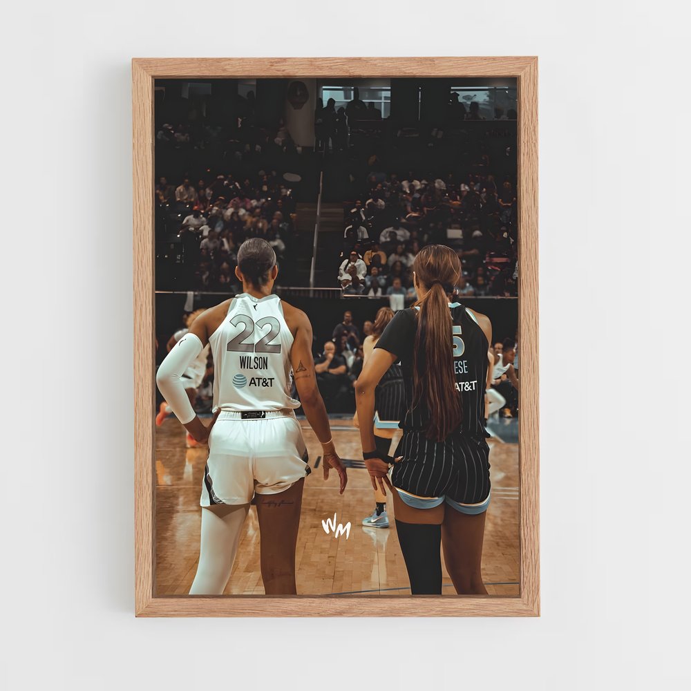 Poster Sheryl swoopes – affiche Basketball (vue 4)